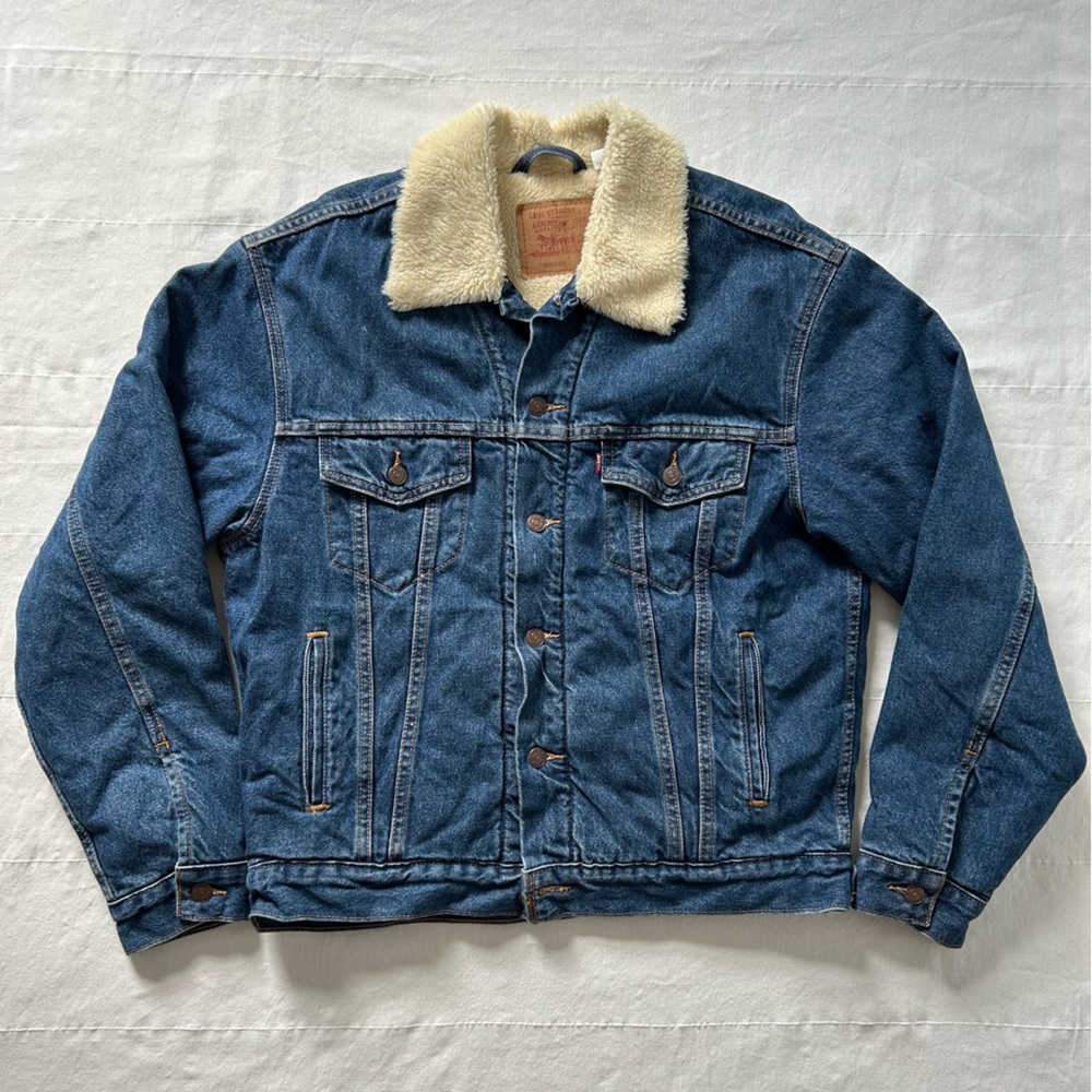 Levi's Faux Fur Denim Jacket